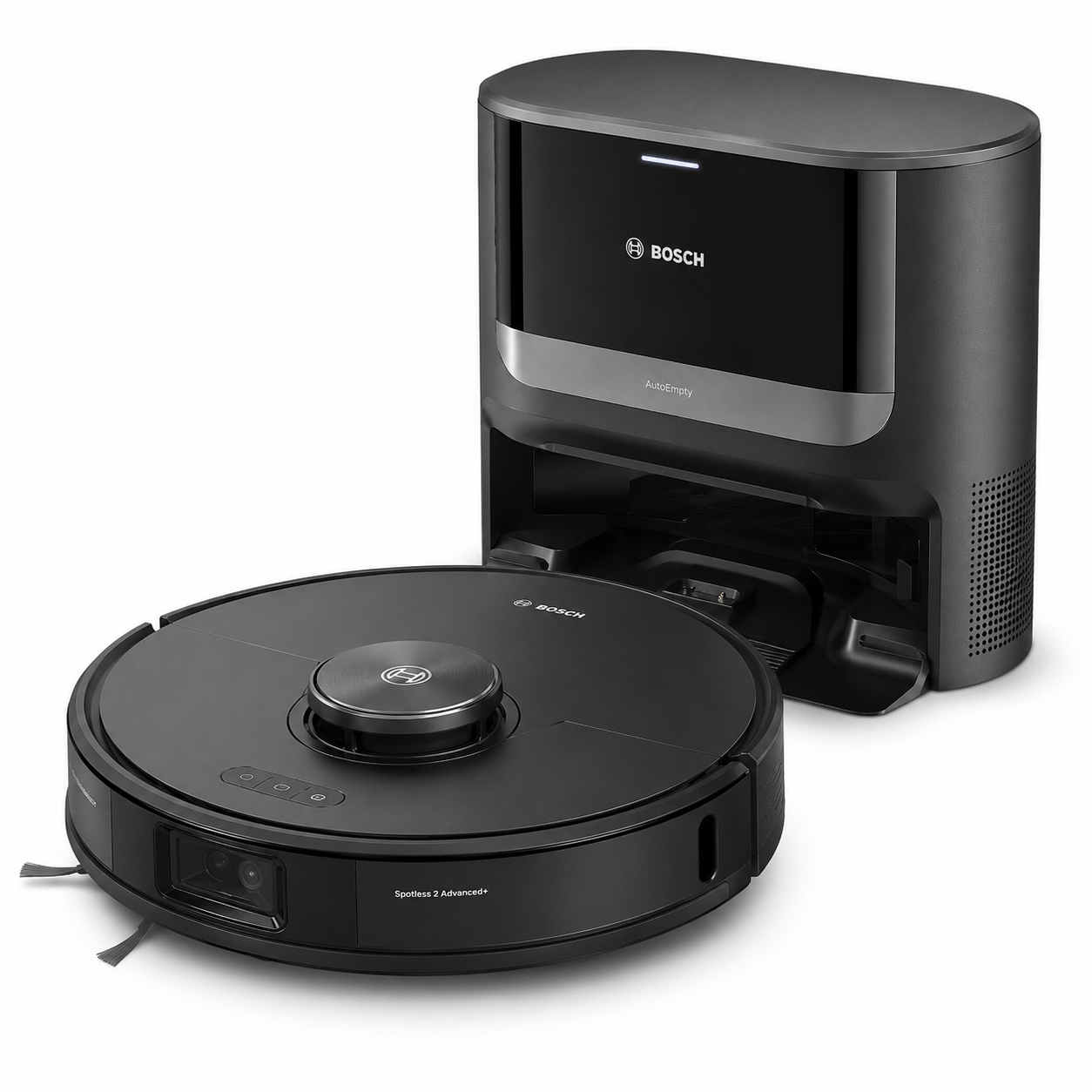 Bosch Spotless 2 Advanced+ – Robot aspirateur laveur avec station